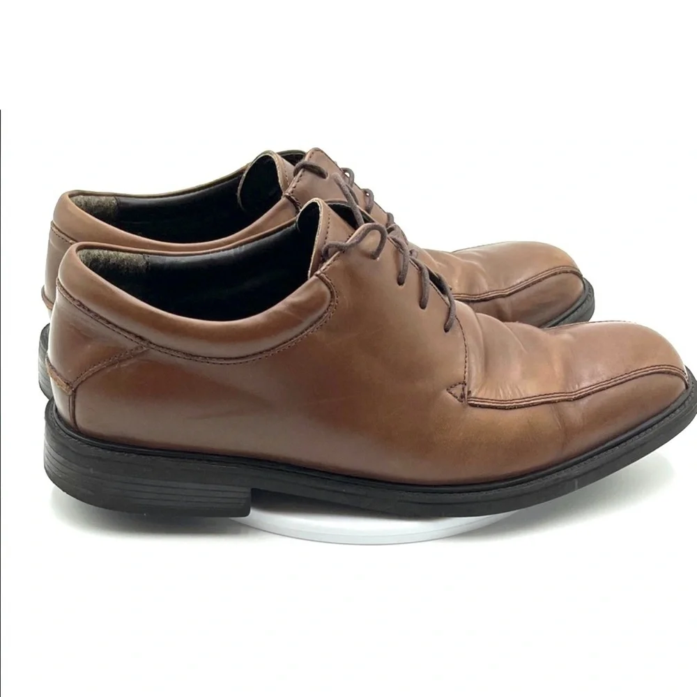 Nunn Bush Classic Brown Leather Oxford Dress Shoes 12